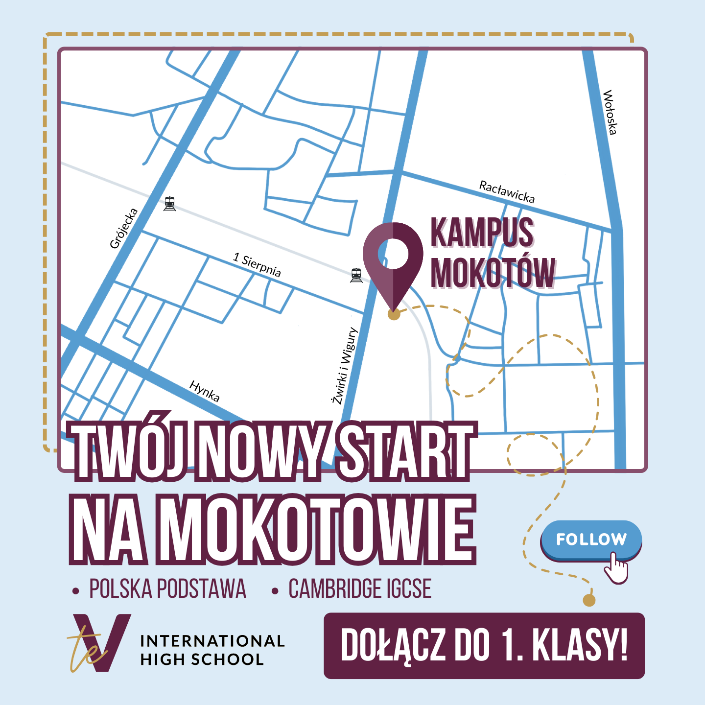 Rekrutacja uzupełniająca do klas pierwszych w Międzynarodowym Liceum na Mokotowie